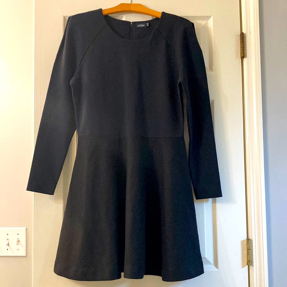 Kate Spade Saturday ponte/wool dress